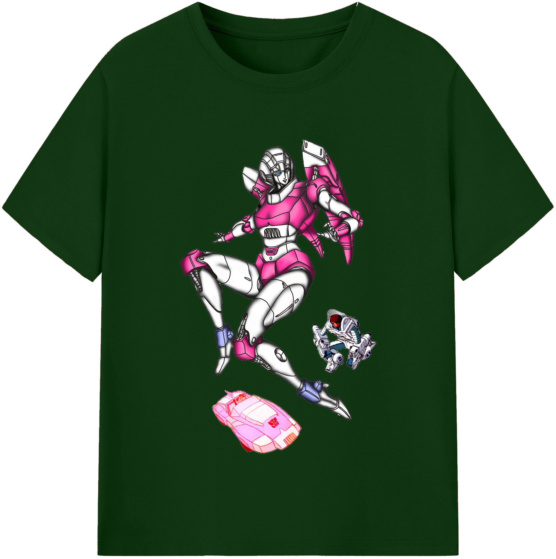 （画像用）  綿100％半袖Tシャツ（フロントプリント）